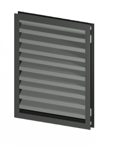 Louvers | Aluminum Window Shutters | Glazed In Louver Panels | APA